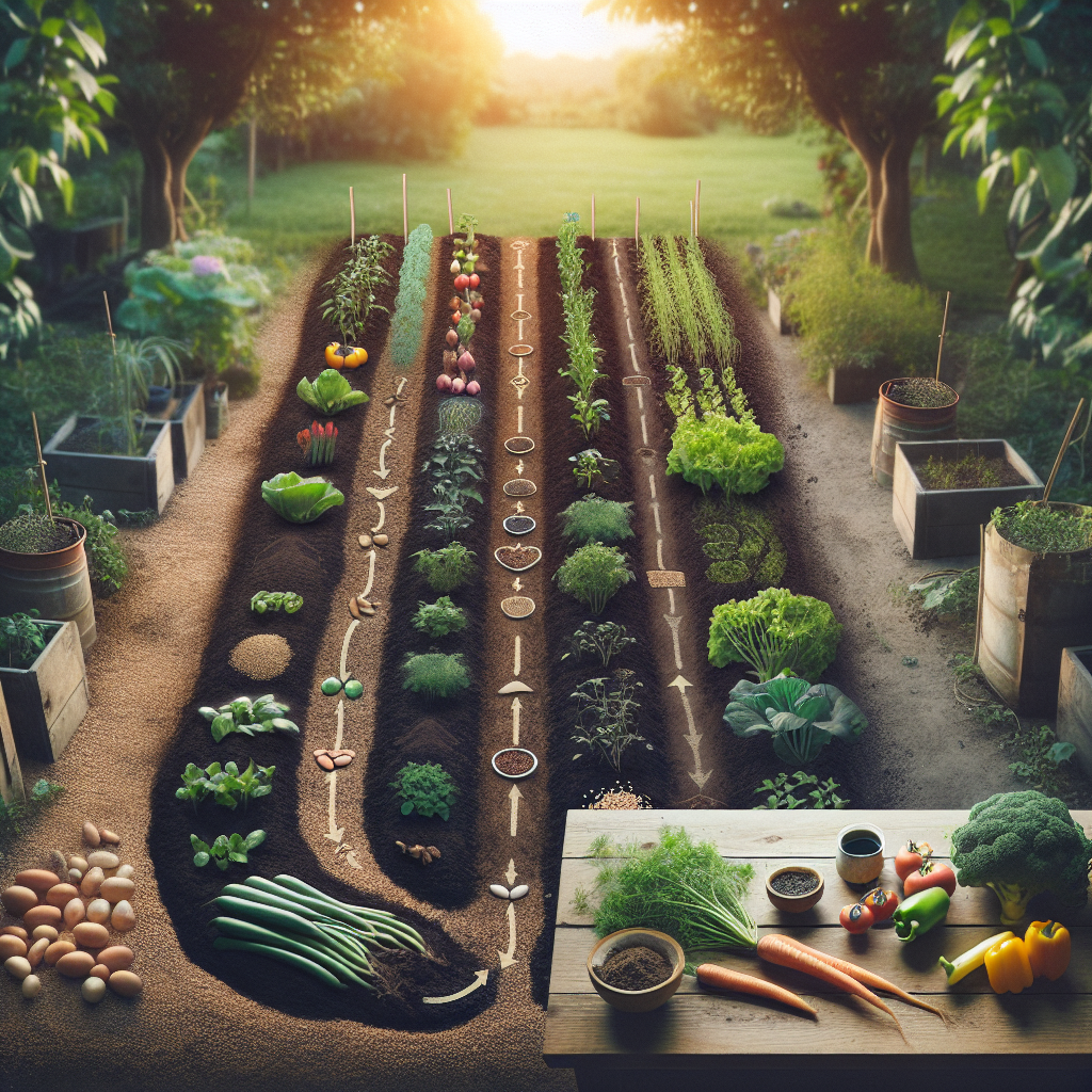 From Seed to Table: How to Create a Sustainable Vegetable Garden - Tips ...