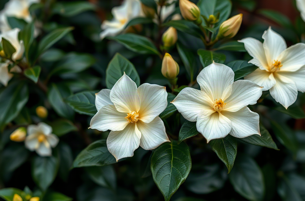 Gardenias outdoors: preventing stress after transplanting