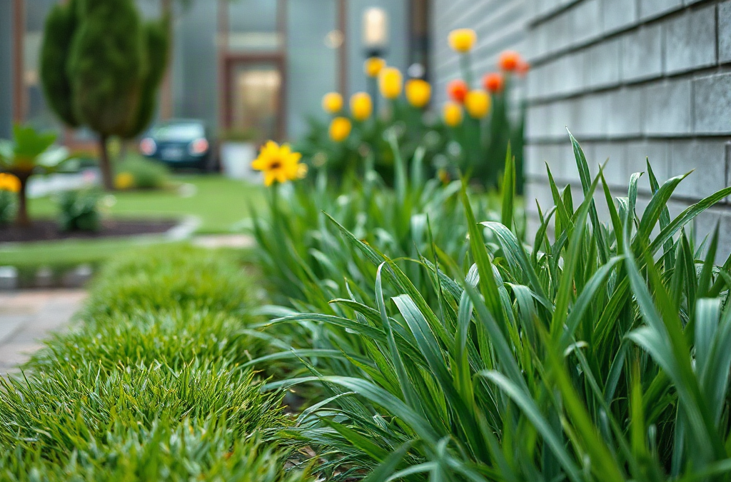 Stopping Grass From Invading Garden Beds With Edging, Root Barriers, and Routine Cuts