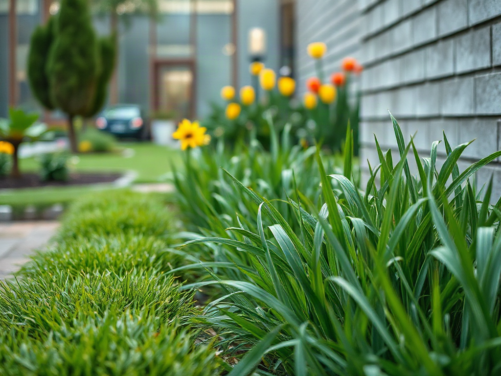 Stopping Grass From Invading Garden Beds With Edging, Root Barriers, and Routine Cuts